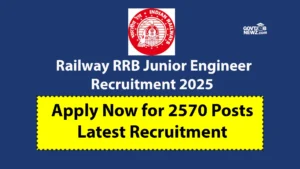 Railway RRB JE Recruitment 2025