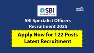 SBI Specialist Officers Recruitment 2025