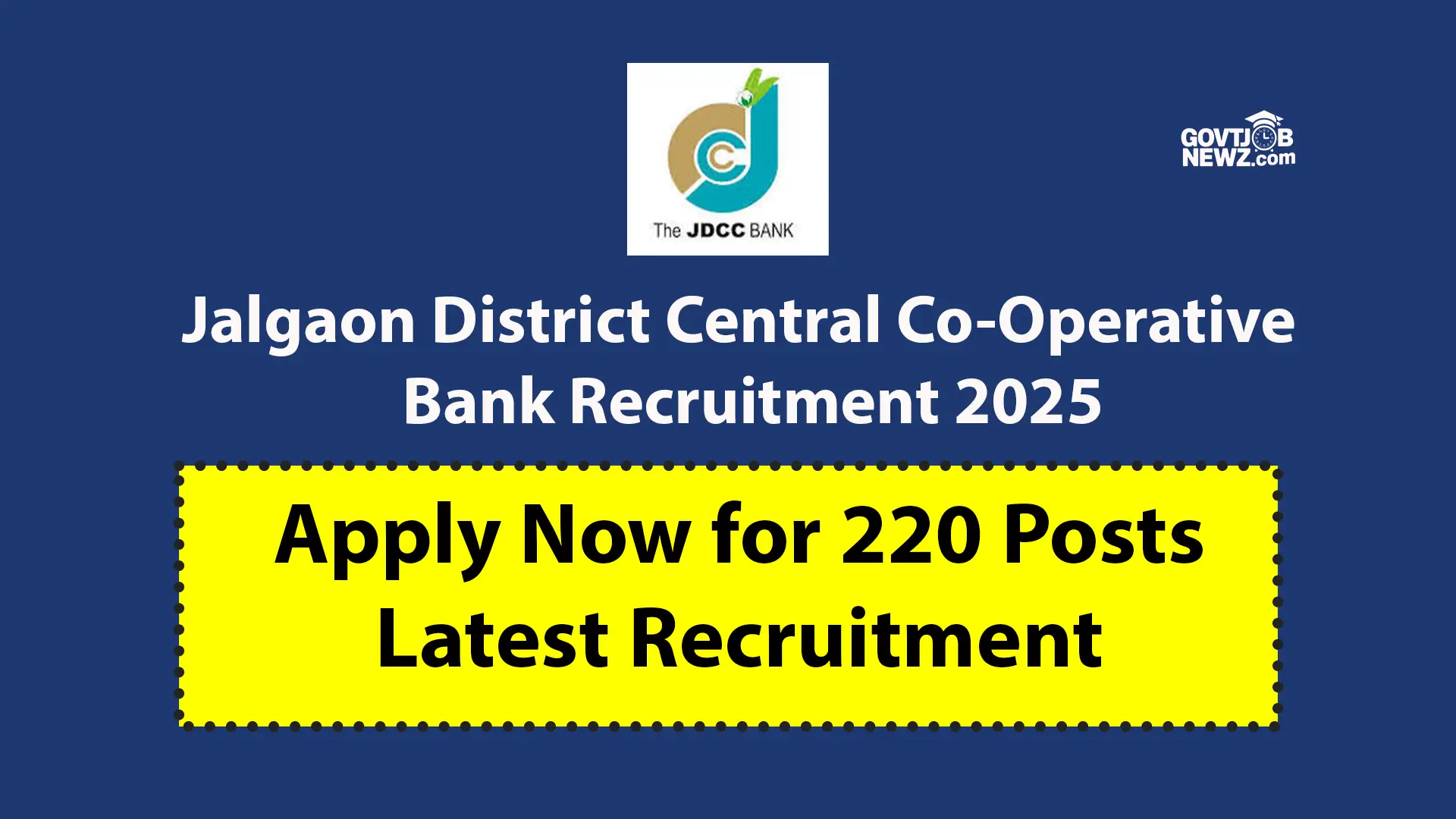 JDCC Bank Clerk Recruitment 2025