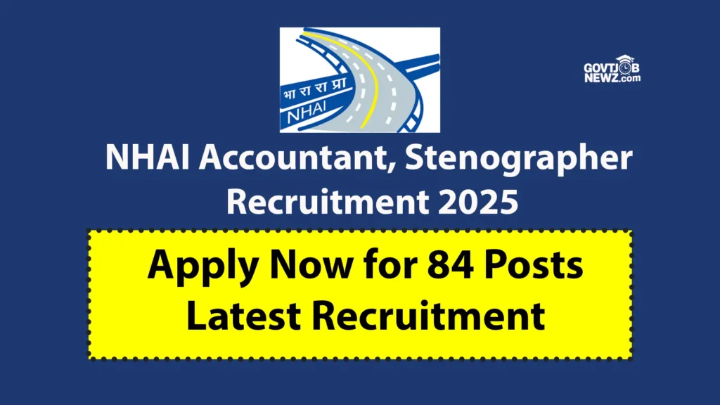 NHAI Accountant Recruitment 2025