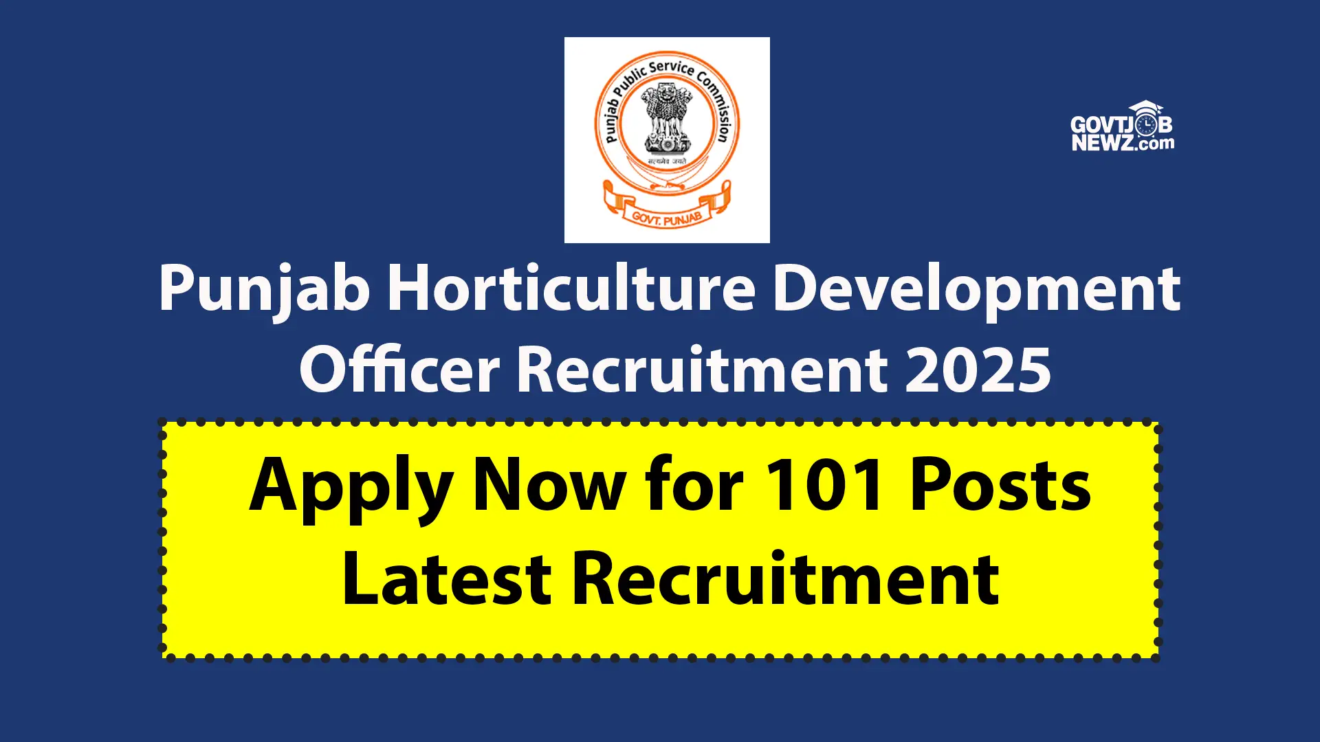 PPSC HDO Recruitment 2025