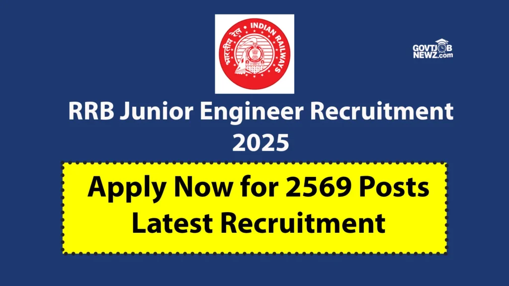 RRB Junior Engineer Recruitment 2025