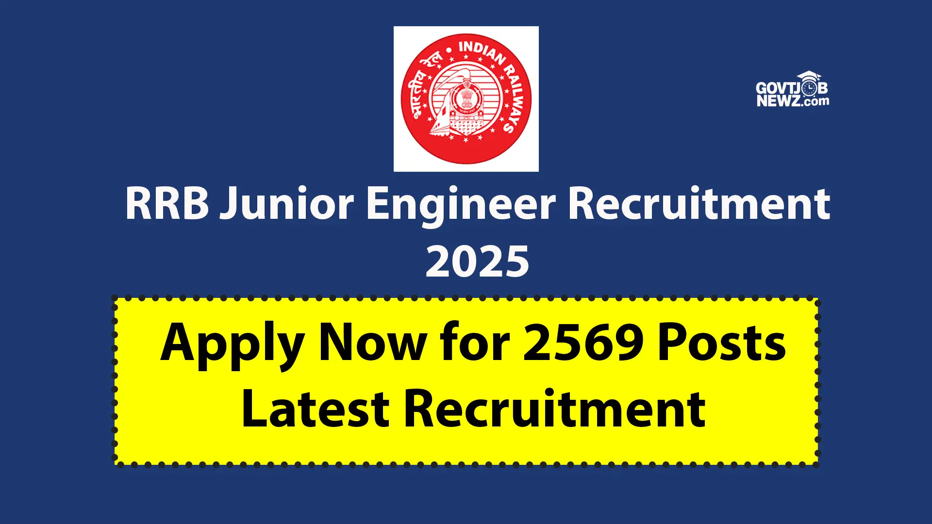 RRB Junior Engineer Recruitment 2025