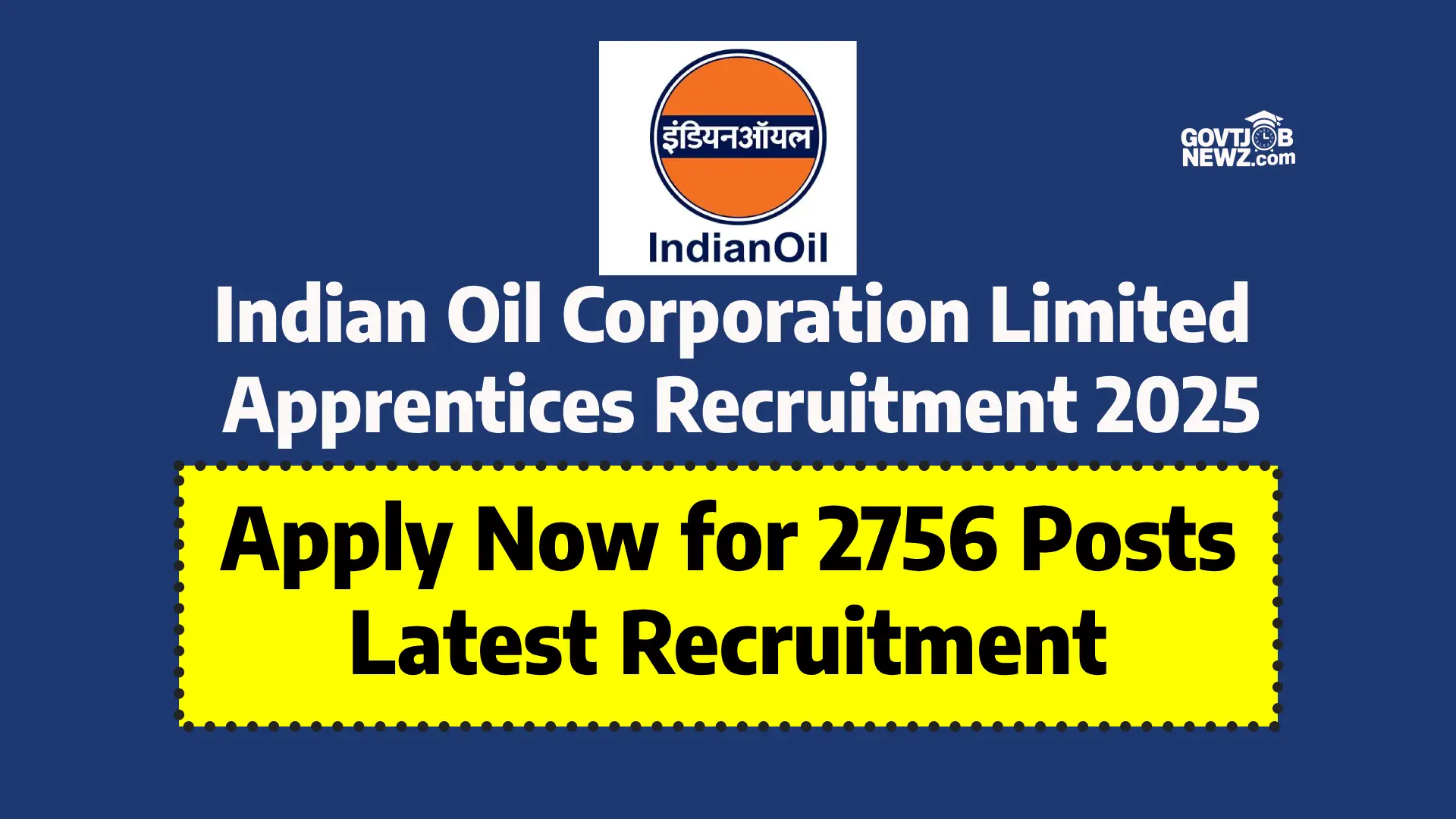 IOCL Apprentices Recruitment 2025
