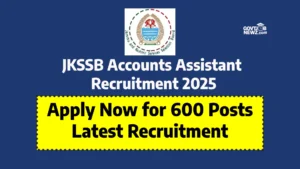 JKSSB Accounts Assistant Recruitment 2025