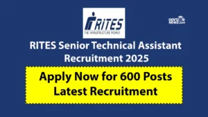RITES Senior Technical Assistant Recruitment 2025