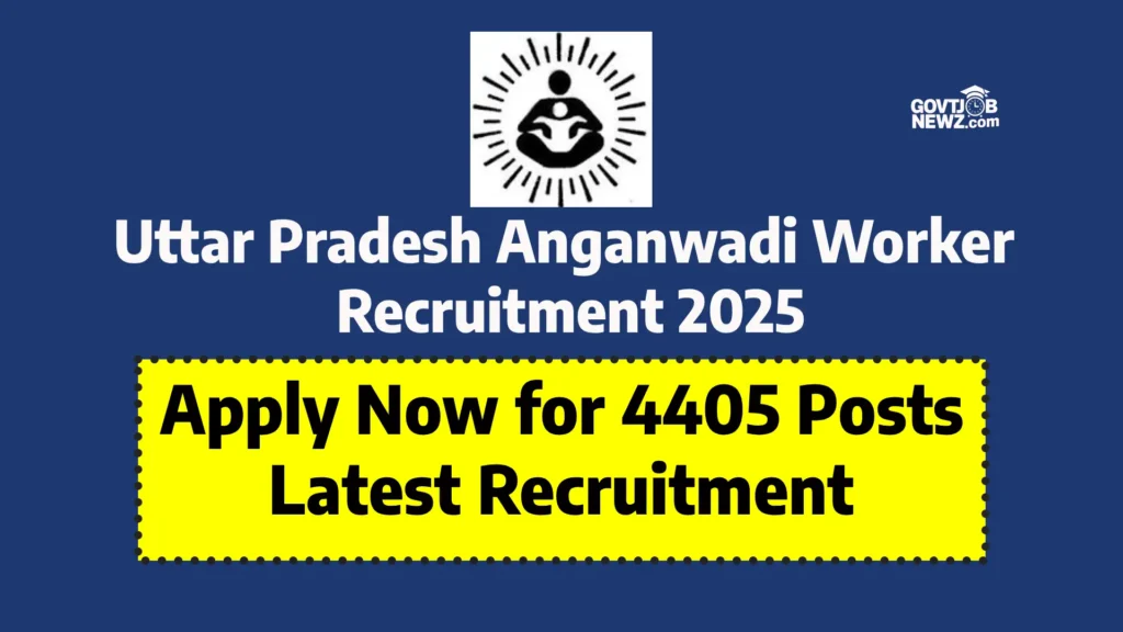 UP Anganwadi Recruitment 2025