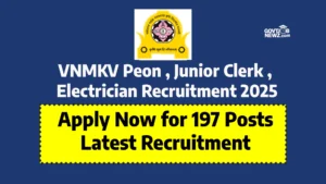 VNMKV Peon Recruitment 2025 Apply Online 197 Posts
