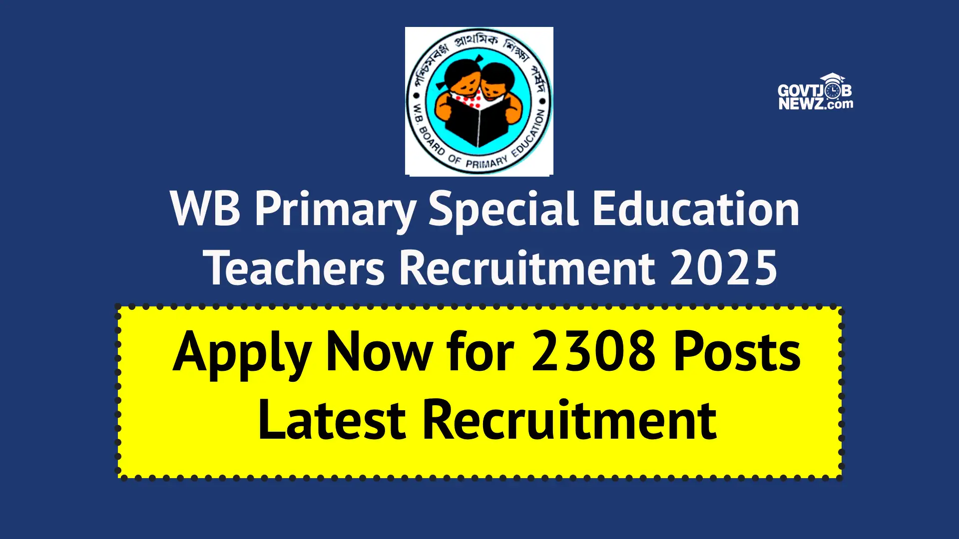 WB Primary Teachers Recruitment 2025
