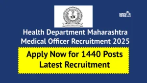Maharashtra Medical Officer Recruitment 2025.