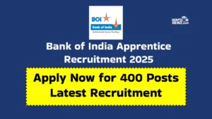 BOI Apprentice Recruitment 2025