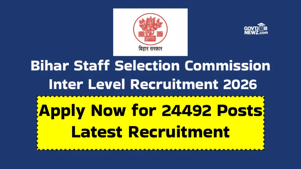 BSSC Inter Level Recruitment 2026