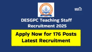 DESGPC Teaching Staff Recruitment 2025