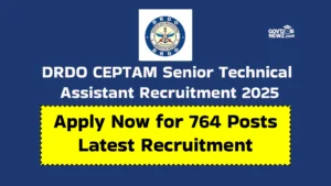 DRDO CEPTAM Recruitment 2025