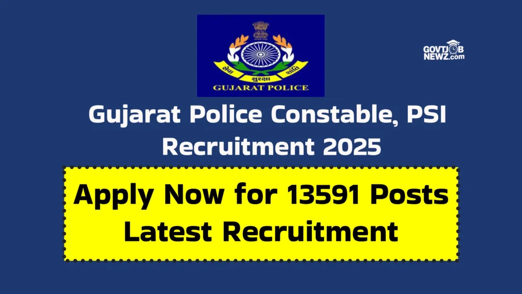 Gujarat Police Recruitment 2025