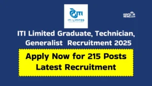 ITI Young Professional Recruitment 2025