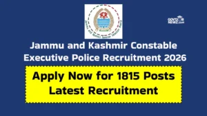 JKSSB Constable Recruitment 2026