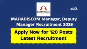 MAHADISCOM Manager Recruitment 2025