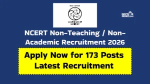 NCERT Non-Teaching Recruitment 2026