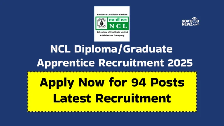 NCL Apprentice Recruitment 2025