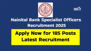 Nainital Bank Specialist Officers Recruitment 2025