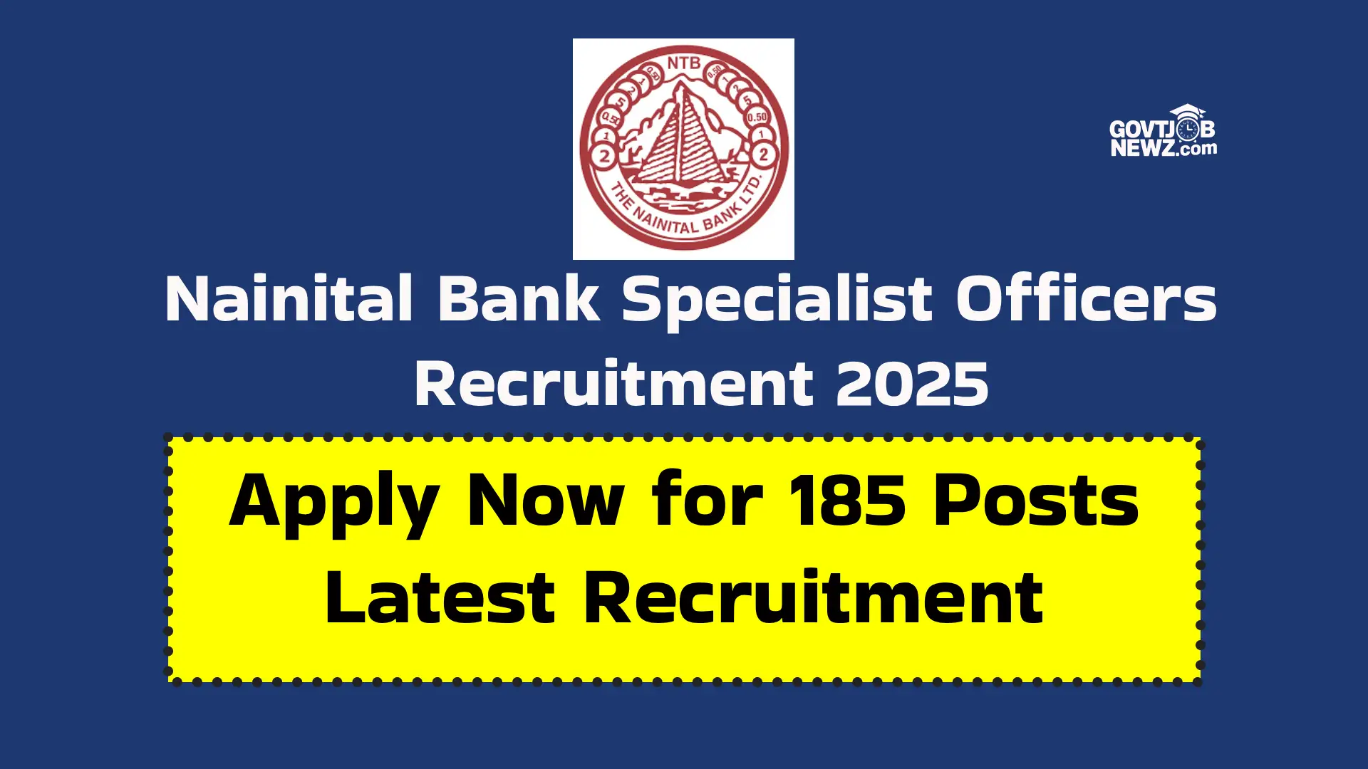 Nainital Bank Specialist Officers Recruitment 2025