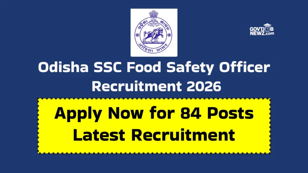 OSSC FSO Recruitment 2026