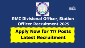 RMC Divisional Officer Recruitment 2025