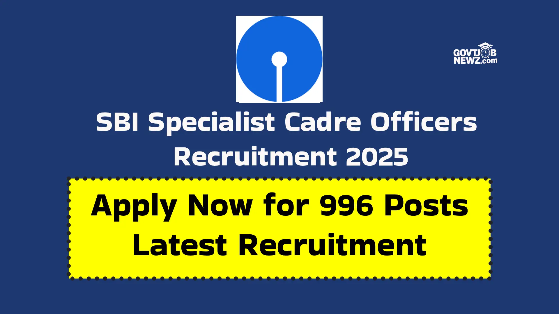 SBI SCO Recruitment 2025