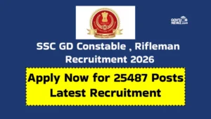 SSC GD Constable Recruitment 2026