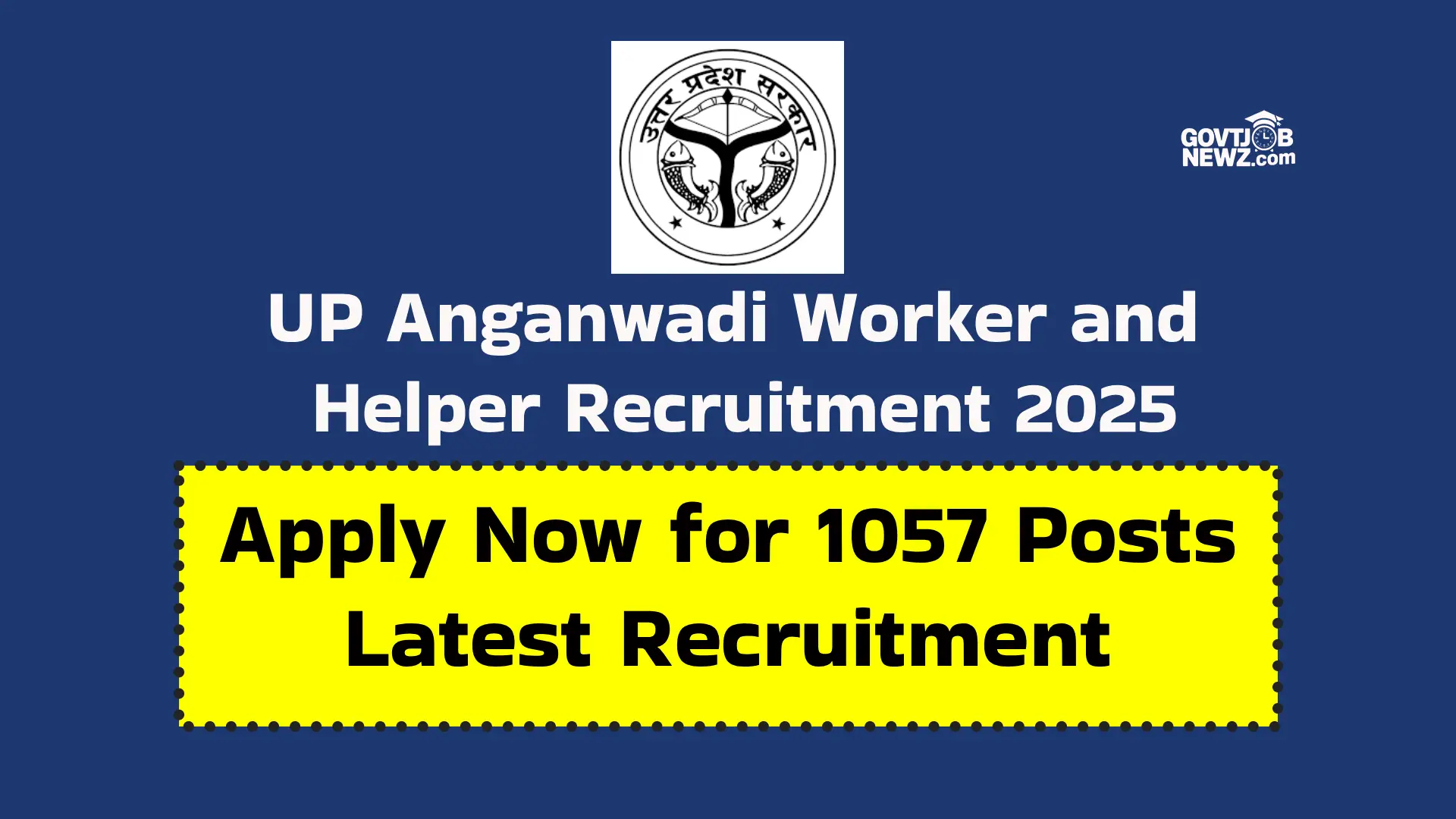 UP Anganwadi Recruitment 2025