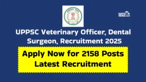 UPPSC Dental Surgeon Recruitment 2025 Apply Online 2158 Posts