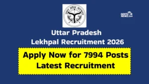 UPSSSC Lekhpal Recruitment 2026 Apply Online 7994 Posts