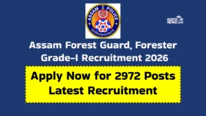 Assam Forest Guard Recruitment 2026 Apply Online 2972 Posts
