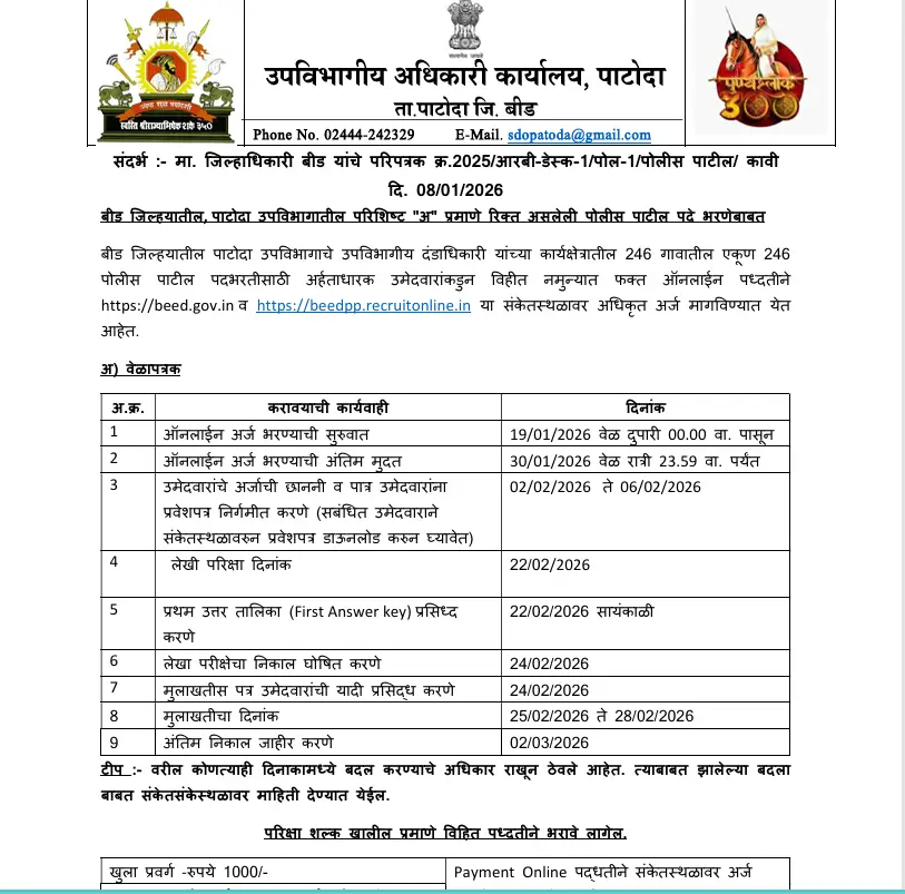 Beed District Police