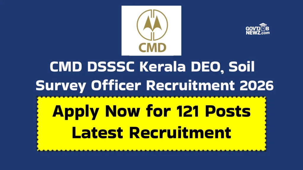 DSSSC Kerala Recruitment 2026