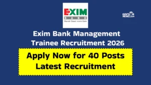 Exim Bank MT Recruitment 2026