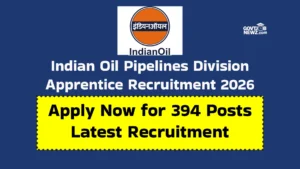 IOCL Pipelines Division Recruitment 2026