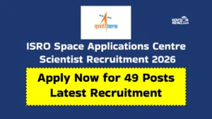 ISRO Scientist Recruitment 2026