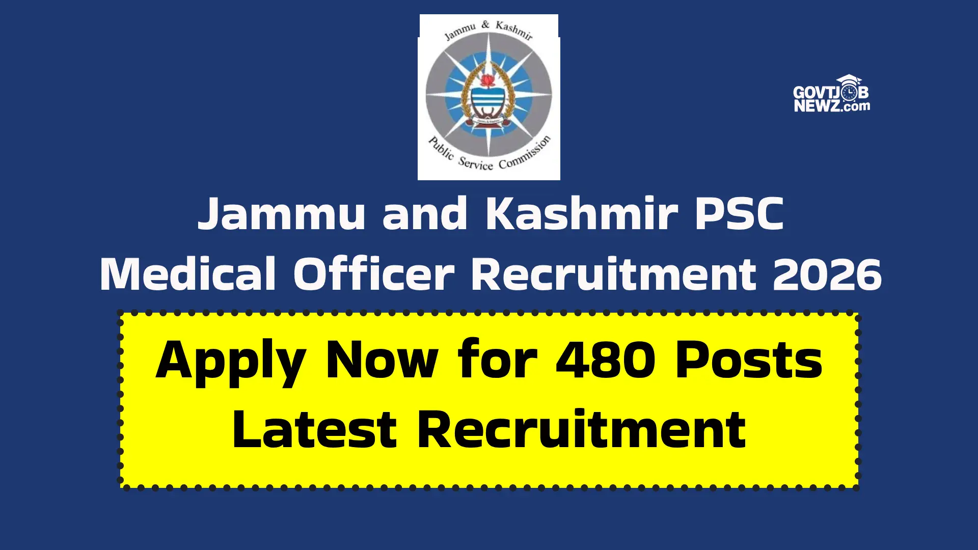 JKPSC Allopathic Recruitment 2026