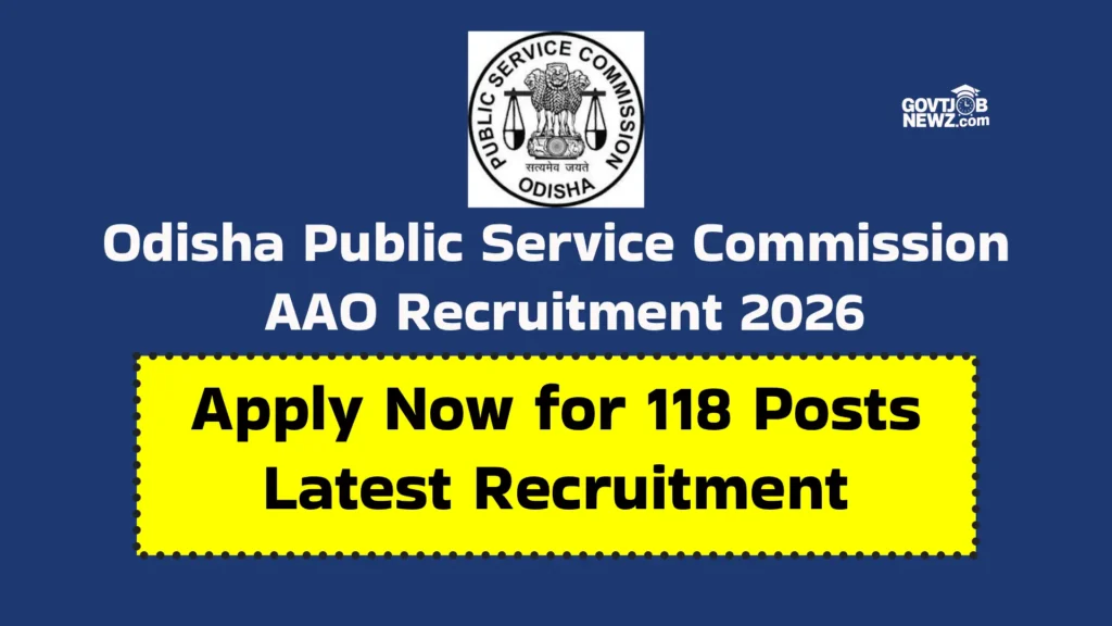OPSC AAO Recruitment 2026