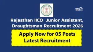 RIICO Draughtsman Recruitment 2026