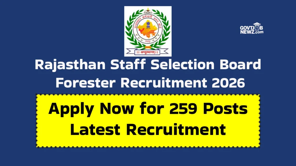 RSSB Forester Recruitment 2026