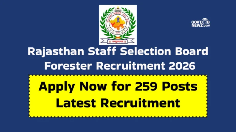RSSB Forester Recruitment 2026