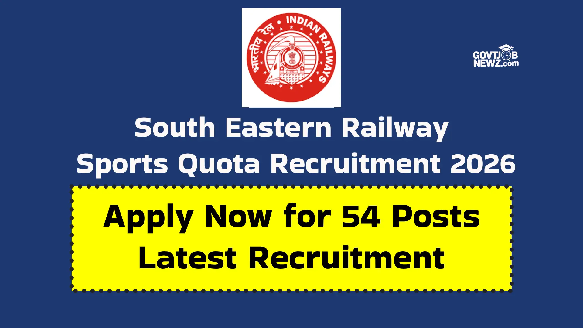 Railway Sports Quota Recruitment 2026