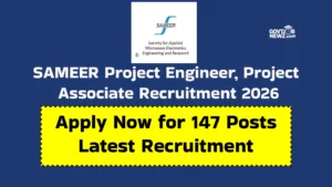 SAMEER Project Engineer 2026
