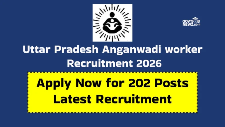 UP Anganwadi Recruitment 2026