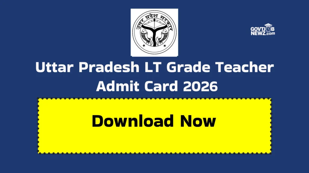 UP LT Grade Admit Card 2026