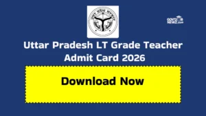 UP LT Grade Admit Card 2026