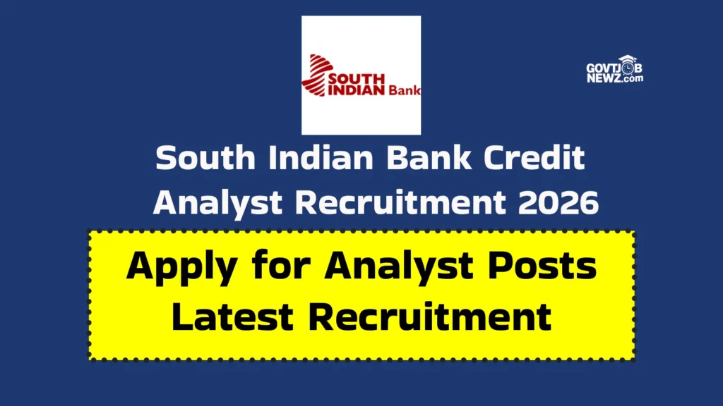 South Indian Bank Recruitment 2026